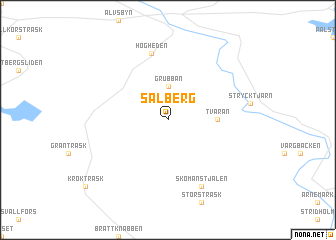 map of Salberg