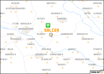 map of Salcea