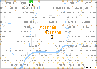 map of Salceda