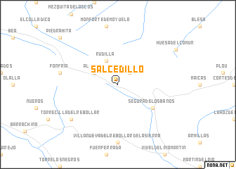 map of Salcedillo