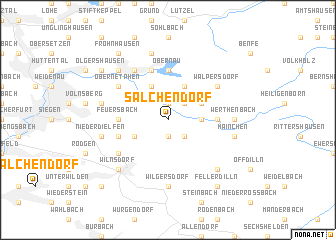 map of Salchendorf