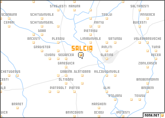 map of Salcia