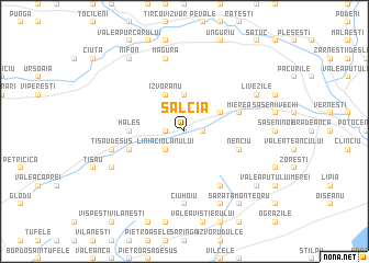 map of Salcia