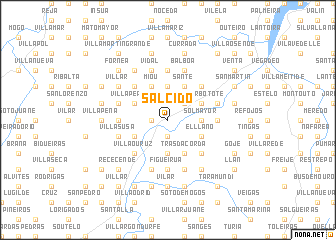 map of Salcido