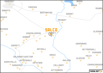 map of Salco