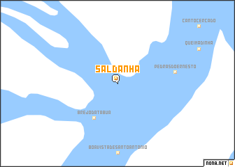 map of Saldanha