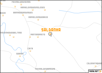 map of Saldanha