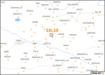 map of Salda