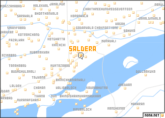 map of Saldera