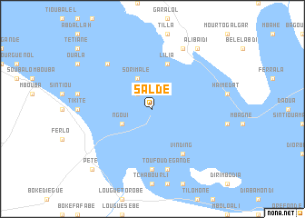 map of Saldé