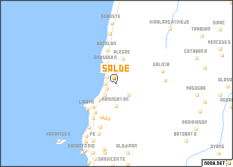 map of Salde