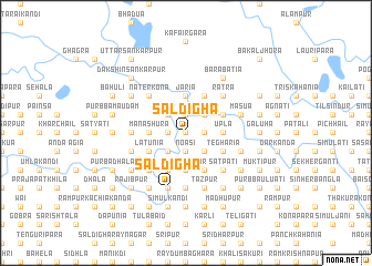 map of Sāldigha