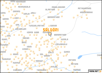 map of Sāldori