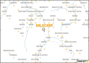 map of Saléchan