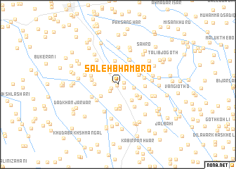 map of Sāleh Bhambro