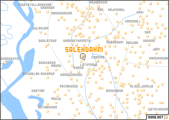 map of Sāleh Dāhri