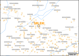 map of Şāleḩī