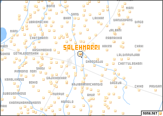 map of Sāleh Marri