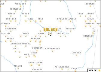 map of Saleke