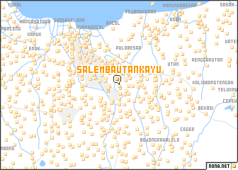 map of Salembautankayu