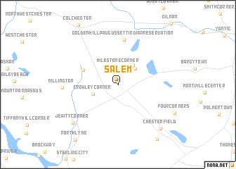 map of Salem