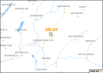 map of Salem