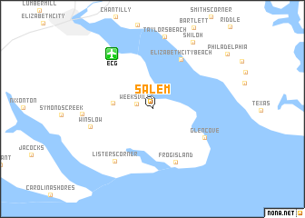 map of Salem