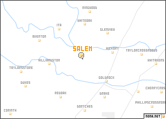 map of Salem