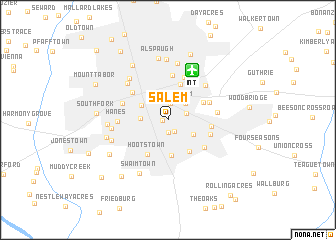 map of Salem