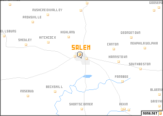 map of Salem