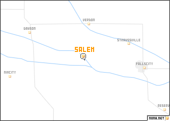 map of Salem