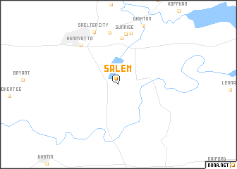 map of Salem