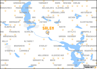 map of Salem