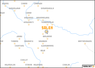 map of Salem