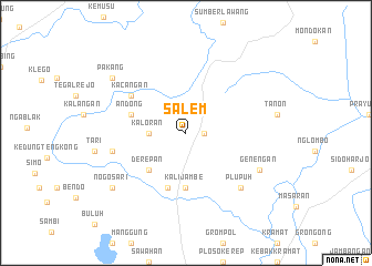 map of Salem