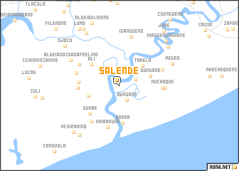 map of S. Alende