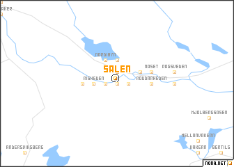 map of Sälen