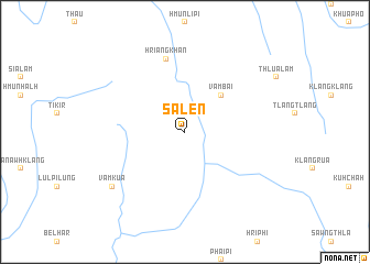 map of Salen