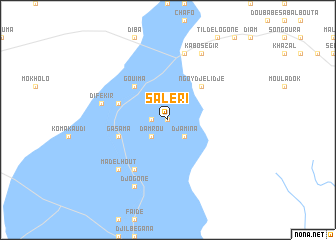 map of Saléri