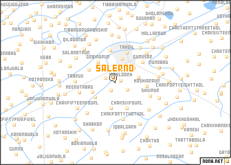 map of Salerno