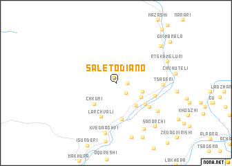 map of Saletodiano