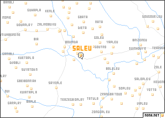 map of Saleu