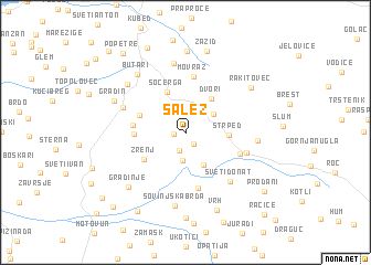 map of Salež