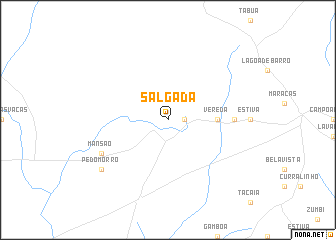 map of Salgada