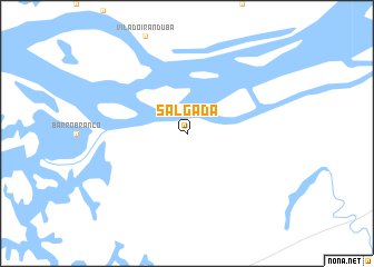 map of Salgada