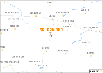 map of Salgadinho