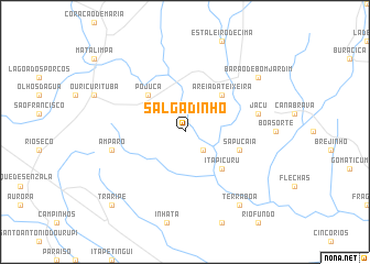 map of Salgadinho