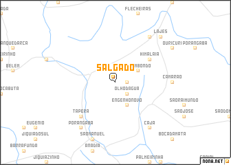 map of Salgado