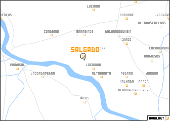 map of Salgado