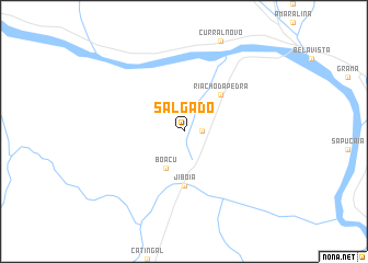 map of Salgado